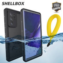 SHELLBOX Waterproof Case for Samsung Note 20 Ultra S21 Plus Outdoor Shockproof Case for Samsung S20 S10 S9 Note 10 Plus Cover 2024 - buy cheap