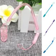 2020 New Baby Infant Toddler Dummy Pacifier Spring Soother Nipple Clip Chain Holder Strap Baby Chew Toy for Baby 2024 - buy cheap