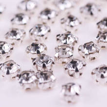 Nicediy-diamantes de imitación para coser, cuentas de cristal transparente, Thermomix de cristal, aplique rojo, para ropa 2024 - compra barato