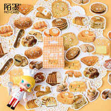 46 Pcs/Box Momo Cute delicious bread mini paper sticker package DIY diary decoration sticker album scrapbooking 2024 - buy cheap