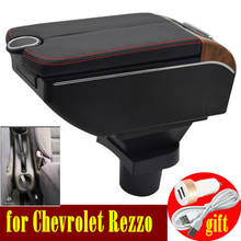 for Chevrolet Rezzo armrest box Double doors open 7USB Centre Console Storage Box Arm Rest 2024 - buy cheap