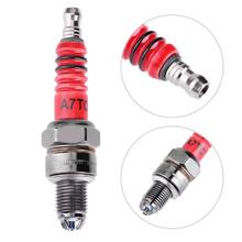 High Performance 3-Electrode Motorcycle Spark Plug A7TC ATRTC CR6HSA CR7HSA CR7HGP for 50cc-150cc ATV Scooter Offroad Motorcycle 2024 - buy cheap