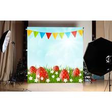 Telón de fondo con pancarta de cumpleaños para niños, accesorios de estudio fotográfico, jardín, Pascua, GE-125 2024 - compra barato