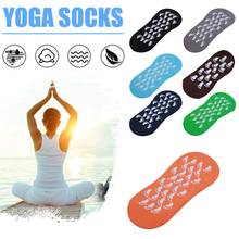 1 Pair High Qualtity Yoga Socks Towel Bottom Non-Slip Sports Dance Latin Fitness Trampoline Socks For Women Floor Socks 2024 - buy cheap