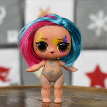 Куклы-сюрпризы LOL, меняющие цвет, с аксессуарами, оригинальные куклы 5 см, фигурки героев, куклы, игрушки для девочек, подарки на день рождения L23 2024 - купить недорого