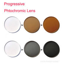 2pcs,1.56 1.61 1.67 Photochromic Progressive Lens Glasses Myopia Presbyopia Prescription Optical Multifocal Glasses Lenses 2024 - buy cheap