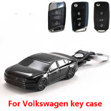 Car Model Key Case Cover shell Fob For Volkswagen VW POLO Passat B8 B5 B6 B7 Golf VII MK7 6 VI Tiguan AD1 5N Polo 6R Jetta IV 2024 - buy cheap