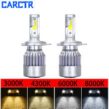 LED Headlight Bulbs Car H4 Lamp 880 881 H8 H9 H11 LED Lamp H7 9003/4/5/6/7 6000K 8000K IP68 36W Auto Headlamp Car Lights 2PCS 2024 - buy cheap