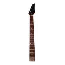 Guitar Neck, 24 Fret Wood Fretboard Neck Fingerboard for Electric Guitar Black Head 2024 - buy cheap