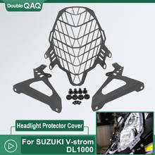 Protetor de farol de motocicleta, grade protetora de peças de motor para suzuki dl 1000 dl1000 v-tomada 1000-2017 2024 - compre barato