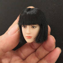 1/6 scale hair transplant head sculpted beauty Valkyrie modified long hair and short hair fit 12 inch action figure body 2024 - buy cheap