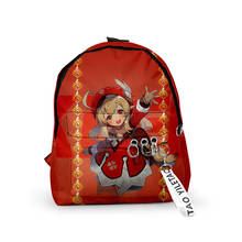 Mochilas con estampado 3D Genshin Impact para estudiantes, morrales escolares impermeables para viaje exterior, Oxford, 2020 2024 - compra barato