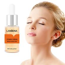 Suero facial con vitamina C y ácido hialurónico, suero antienvejecimiento para la eliminación de pecas, hidratante y brillante, cuidado de la piel facial, TSLM1, 15ml, 1 Uds. 2024 - compra barato