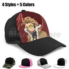 Hawks-Cool Baseball Cap Unisex Mesh Casual Print Adjustable Bnha Mha Boku No Hero Academia Bokunoheroacademia Anime Manga Hero 2024 - buy cheap