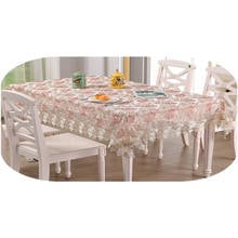 New European Style Lace Table Cloth Pastoral Style Coffee Table Set Rectangular Household Multifunctional Dust Cover Tapete 2024 - buy cheap