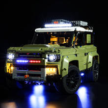 Kit de luz led para 42110 veículos defender brinquedo blocos de construção conjunto iluminação 2024 - compre barato
