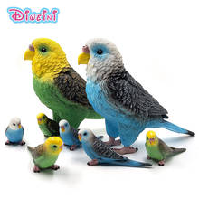 New toys Simulation Big Parrot bird action figure plastic Animal Model garden decoration figurine one piece Gift for Kids 2024 - buy cheap