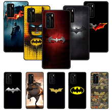 Funda de teléfono para Huawei P20 P30 P40 P Smart Z + P10 Mate 30 10 20 Lite Pro, carcasa negra, moda, arte, Hoesjes, superhéroes 2024 - compra barato