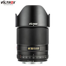 Viltrox 33mm F1.4 Lens AF Auto Focus Lens STM XF Camera Fixed Lens for Fujifilm FUJI X mount camera XT3 XT30 XT20 XE1 XT10 2024 - buy cheap