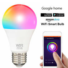 E27/B22 Smart Wifi Bulb Dimming LED Light Bulb 9W RGBCW Smart Light Bulb Voice Control Smart Home Work With Alexa Google Home 2024 - buy cheap