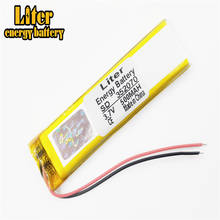 Bateria recarregável 3.7v do polímero da bateria 500 v do liion do polímero 352070 mah 3.7 2024 - compre barato