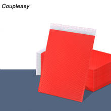 20 шт 28x37 см красные Пузырьковые конверты для почтовых отправлений, водонепроницаемые конверты для доставки, Самоуплотняющиеся Упаковочные пакеты, пенопластовые пакеты для почтовых отправлений 2024 - купить недорого