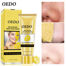 OEDO Gold Blackhead Removing Mask Shrinks Pores Remove Acne Improves Rough Skin Acne Blackhead Mask Facial Moisturizing Cream 2024 - buy cheap