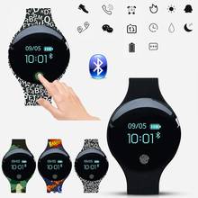 Bluetooth relógio inteligente 2021 para xiaomi apple relógio de silicone pulseira de fitness digital relógio de pulso eletrônico à prova dwaterproof água 2024 - compre barato