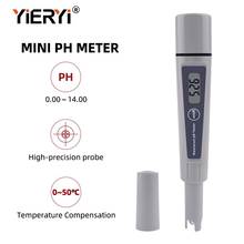 Yieryi PH-032K карманная ручка для водного теста цифровой измеритель PH Тест er PH-009 IA 0,0-14.0pH для аквариумного бассейна 2024 - купить недорого