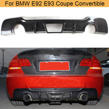 Alerón trasero de fibra de carbono para coche, accesorio para BMW Serie 3 E92 E93 M Sport 2008-2011, para parachoques trasero 2024 - compra barato