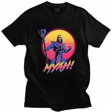 Fisto He-Man Masters Of The Universe T Shirt Men Skeletour 83 Short Sleeved Cotton T-shirt Skeletor 80s She-Ra Beast Tee Tops 2024 - buy cheap