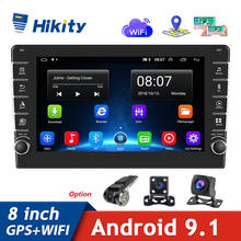 Hikity Android Car Radio 2 Din 8" Multimedia Player GPS WIFI Bluetooth Player for Toyota Volkswagen Hyundai Kia Renault Suzuki 2024 - buy cheap