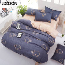 JDDTON-Juego de cama de doble cara, ropa de cama útil, estilo clásico Simple, funda de edredón, funda de almohada, Sábana BE037 2024 - compra barato