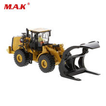 For Collection 1/87 Collectible #85950 972M Wheel Loader with Log Fork Engineering Construction Truck Model Toys for Fans Gifts 2024 - buy cheap