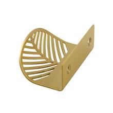 Antique Leaf Shape Brass Door Knob Furniture Handles Drawer Pulls Kitchen Cabinet Door Gold Knobs Handle Dropshipping 2024 - buy cheap