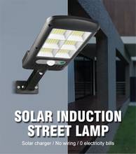 Solar Street Lights Outdoor Security Light Wall Lamp Waterproof PIR Motion Sensor For Outdoors Courtyard Solar Garden Light 2024 - buy cheap