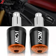 Motorcycle Accessories 7/8" 22MM Handlebar Hand Grips Handle Bar End Cap For Honda RC51 RC 51 RC-51 2000 2001 2002 2003-2006 2024 - buy cheap