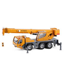 1/50 new alloy engineering vehicle model 1:50 wheeled crane alloy car model engineering crane toy free shipping gifts 2024 - buy cheap