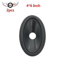 4pcs/2pcs 4 *6 Inch Oval Speaker Cone 146mm*95mm 22mm Core Height 18 mm With Rubber Edge Woofer Plastic Cones 2024 - buy cheap