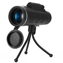 Telescopio Monocular potente para caza, prismáticos con Zoom de vidrio Spyglass de largo alcance, para exteriores, para teléfono inteligente 2024 - compra barato