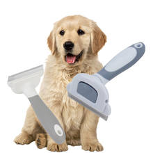 Peine recortador de pelo para gatos y perros, herramienta de aseo desmontable, cepillo de depilación para perros y gatos 2024 - compra barato