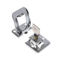 Metal Jewelry Box Lock Suitcase Buckles Toggle Hasp Latch Catch Clasp With Key G32C 2024 - buy cheap