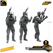 Yufan модель 1/35 Смола Солдат модель аксессуары наборы размонтированные GK DIY фигурка Nai-12 2024 - купить недорого