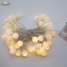 2m 3m 5m 10m 20m Battery LED Ball String Lights Christmas Garland Lights for Fairy Wedding Girls room Xmas gift party Decoration 2024 - buy cheap