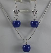 Free shipping  hot sell new Apple shaped jewelry set 2024 - buy cheap