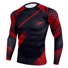 Men's Thermal Cold Gear Quick Dry Compression Mock Cycling Underwear Long Sleeve T Shirts 2024 - buy cheap
