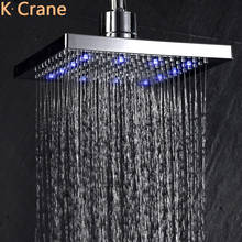 Bathroom Shower Head LED Light Hight Pressure Showerhead Rain Bath System Sprinkler Rainfall SPA Rainshower Water Saving Nozzle 2024 - buy cheap