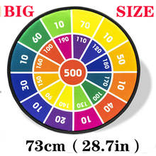 Big Dart Board Game for Kids Household 28.7in Dartboard Accessories Wall Hanging Indoor Outdoor Darts Throwing Game 2024 - buy cheap