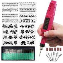 Mini Diy Engraving Tool Kit,Miniature Engraving Pen Mini Diy Vibro Engraving Tool Kit for Metal Gl Ceramic Plastic Wood Jewel 2024 - buy cheap