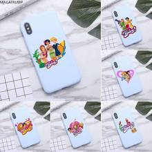 Cartoon totally spies Phone Case For iphone 12 11 Pro Max Mini XS 8 7 6 6S Plus X SE 2020 XR Candy purple Silicone cover 2024 - buy cheap